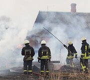 Įvykio vietoje Vilniaus rajone