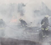 Įvykio vietoje Vilniaus rajone