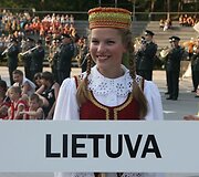 Akimirkos i&scaron; sporto žaidynių atidarymo &scaron;ventės.