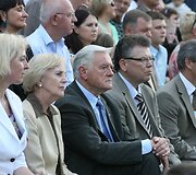 Akimirkos i&scaron; sporto žaidynių atidarymo &scaron;ventės.