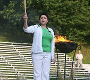 Akimirkos i&scaron; sporto žaidynių atidarymo &scaron;ventės.