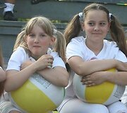 Akimirkos i&scaron; sporto žaidynių atidarymo &scaron;ventės.