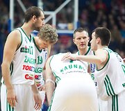 Kauno &bdquo;Žalgirio&ldquo; krep&scaron;ininkai