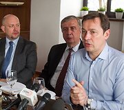 Vilniaus mero Artūro Zuoko spaudos pusryčiai