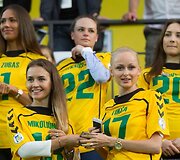 Futbolininkų palaikymo komanda