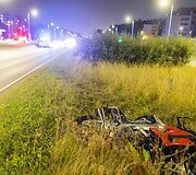Vilniuje motociklininkas partrenkė ir mirtinai sužalojo pėsčiąjį