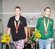 Jaunimo rinktinės sutikimas
