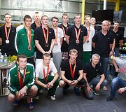 Jaunimo rinktinės sutikimas