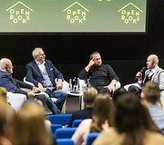 Diskusija &bdquo;Ra&scaron;yti apie Ukrainą: kokia &scaron;ios &scaron;alies realybė atsiskleidžia lietuvių autorių knygose&ldquo;. 