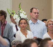 Atestatų įteikimas &scaron;v. Kazimiero bažnyčioje