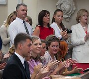 Atestatų įteikimas &scaron;v. Kazimiero bažnyčioje