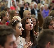 Atestatų įteikimas &scaron;v. Kazimiero bažnyčioje