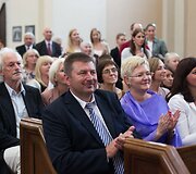 Atestatų įteikimas &scaron;v. Kazimiero bažnyčioje