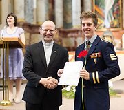 Atestatų įteikimas &scaron;v. Kazimiero bažnyčioje