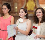 Atestatų įteikimas &scaron;v. Kazimiero bažnyčioje