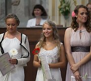 Atestatų įteikimas &scaron;v. Kazimiero bažnyčioje