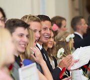 Atestatų įteikimas &scaron;v. Kazimiero bažnyčioje