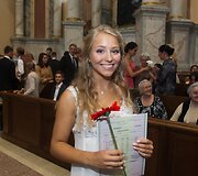 Atestatų įteikimas &scaron;v. Kazimiero bažnyčioje