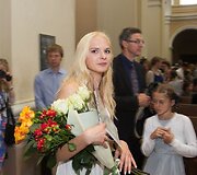 Atestatų įteikimas &scaron;v. Kazimiero bažnyčioje