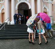 Atestatų įteikimas &scaron;v. Kazimiero bažnyčioje