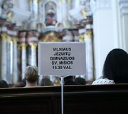 Atestatų įteikimas &scaron;v. Kazimiero bažnyčioje