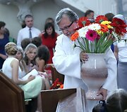 Atestatų įteikimas &scaron;v. Kazimiero bažnyčioje