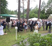 Prancūzijos ambasadorės Maryse Eveline Berniau rezidencijoje susirinkę svečiai paminėjo Bastilijos dieną.