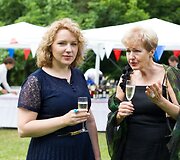 Prancūzijos ambasadorės Maryse Eveline Berniau rezidencijoje susirinkę svečiai paminėjo Bastilijos dieną.