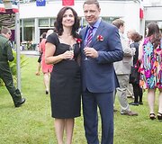 Prancūzijos ambasadorės Maryse Eveline Berniau rezidencijoje susirinkę svečiai paminėjo Bastilijos dieną.