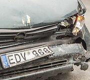 Avarijos vietoje Vilniuje, L.Asanavičiūtės g.