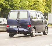 Avarijos vietoje Vilniuje, L.Asanavičiūtės g.