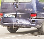 Avarijos vietoje Vilniuje, L.Asanavičiūtės g.