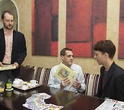 Rimvydas Baltaduonis Stuartas Milk ir Romas Zabarauskas