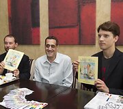 Rimvydas Baltaduonis Stuartas Milk ir Romas Zabarauskas