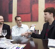 Rimvydas Baltaduonis Stuartas Milk ir Romas Zabarauskas