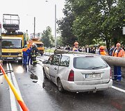 Avarijos vietoje Vilniuje, Kalvarijų g. 