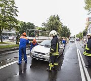 Avarijos vietoje Vilniuje, Kalvarijų g. 