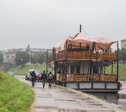 Vilniaus meras Artūras Zuokas apžiūrėjo Neries dugną.