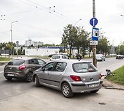 Avarijos vietoje Vilniuje, Kareivių g. 