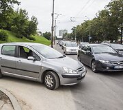 Avarijos vietoje Vilniuje, Kareivių g. 