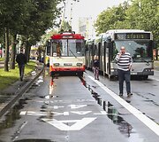 Avarijos vietoje Vilniuje, Kalvarijų g. 