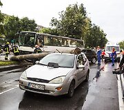 Avarijos vietoje Vilniuje, Kalvarijų g. 