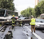 Avarijos vietoje Vilniuje, Kalvarijų g. 