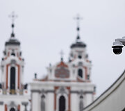 Vilniaus gatves stebinčios vaizdo kameros