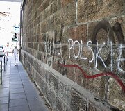 Po tiltu užra&scaron;as &bdquo;Polskie Wilno&ldquo;