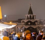 Solidarizuodamasis su ukrainiečiais, Vilnius  i&scaron;jungė visas kalėdines dekoracijas