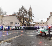 Policijos pareigūnams perduoti nauji  tarnybiniai automobiliai