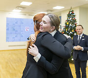 Agnė Bilotaitė susitiko su Moldovos vidaus reikalų ministre Ana Revenco.