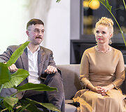 Adomas Bužinskas ir Vita Degutienė