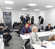 Spaudos konferencija tema ,,Kriminalinės žvalgybos užkulisiai bei poreikis &scaron;ią audituoti ir tobulinti jos kontrolę&ldquo;
